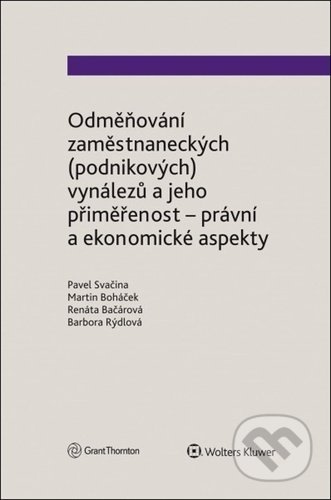Odměňování zaměstnaneckých (podnikových) vynálezů a jeho přiměřenost - kniha z kategorie Personalistika