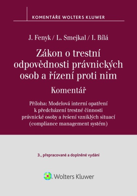 Zákon o trestní odpovědnosti právnických osob a řízení proti nim - kniha z kategorie Humanitní a společenské vědy