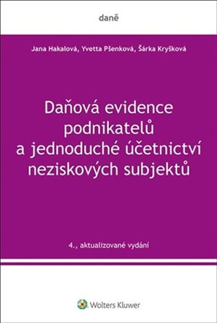 Daňová evidence podnikatelů a jednoduché účetnictví neziskových subjektů - kniha z kategorie Daně