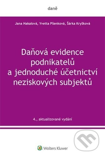 Daňová evidence podnikatelů a jednoduché účetnictví neziskových subjektů - kniha z kategorie Daně