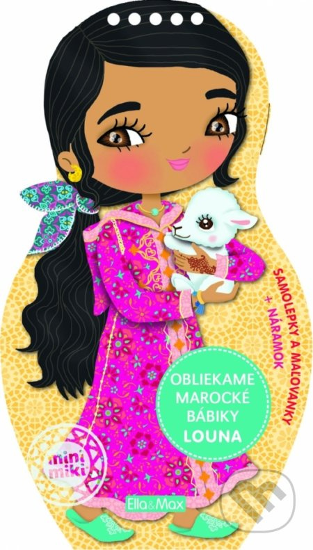 Obliekame marocké bábiky - Louna - Julie Camel - kniha z kategorie Omalovánky