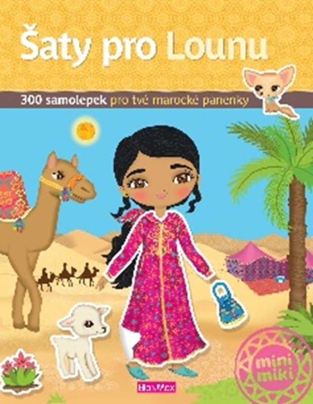 Šaty pro LOUNU – Kniha samolepek