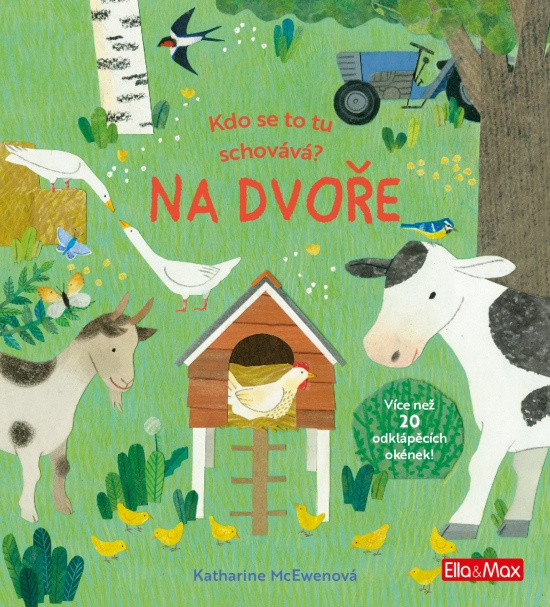 Kdo se to tu schovává? U řeky – knížka s odklápěcími okénky