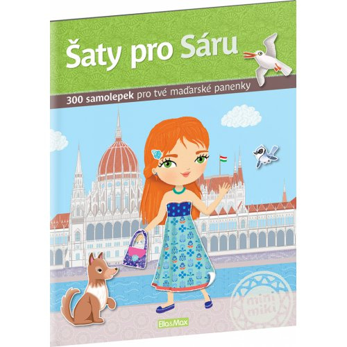 Šaty pro SÁRU ─ Kniha samolepek