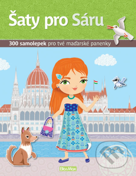 Šaty pro SÁRU ─ Kniha samolepek