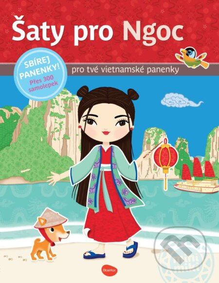 Šaty pro NGOC ─ Kniha samolepek