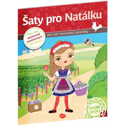 Šaty pro NATÁLKU ─ Kniha samolepek