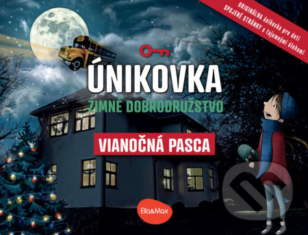 Únikovka – Zimné dobrodružstvo - Vianočná pasca (Originálna únikovka pre deti (Spojené stránky s tajomnými úlohami)) - kniha z kategorie Beletrie pro…