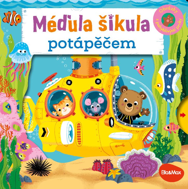 MÉĎULA ŠIKULA POTÁPĚČEM – Obrázky s pohyblivými prvky