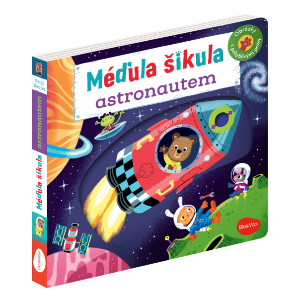 MÉĎULA ŠIKULA ASTRONAUTEM – Obrázky s pohyblivými prvky