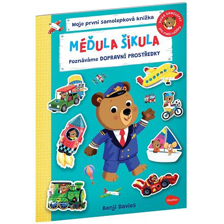MÉĎULA ŠIKULA: POZNÁVÁME DOPRAVNÍ PROSTŘEDKY – Samolepková knížka