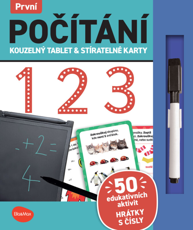 Kouzelný tablet a stíratelné karty – První POČÍTÁNÍ