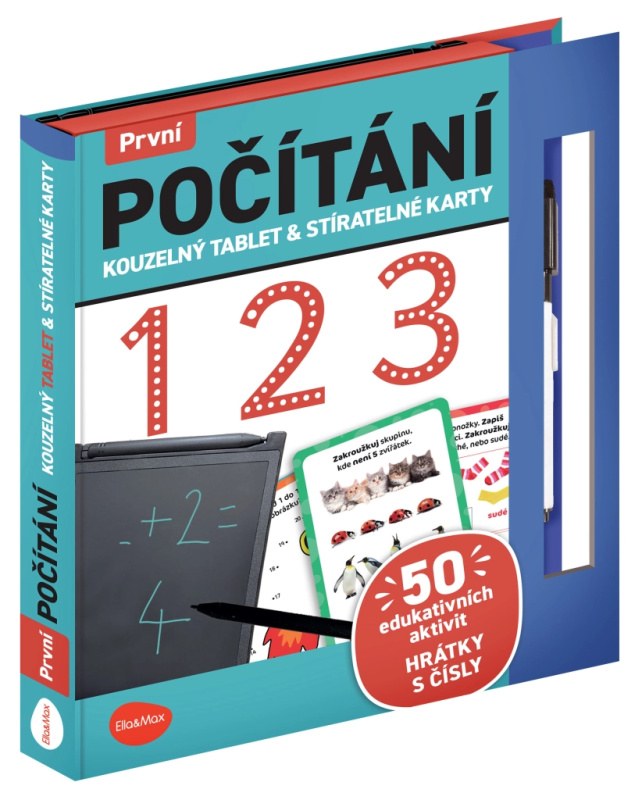 Kouzelný tablet a stíratelné karty – První POČÍTÁNÍ