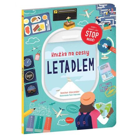 Knížka na cesty LETADLEM – Stop nudě: kvízy, rébusy, hry