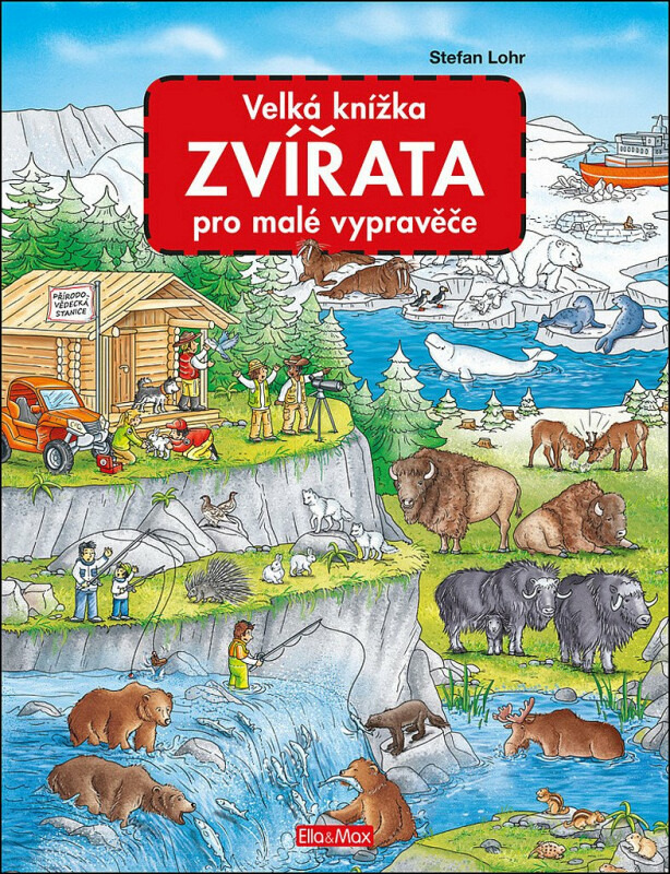 Velká knížka ZVÍŘATA pro malé vypravěče 