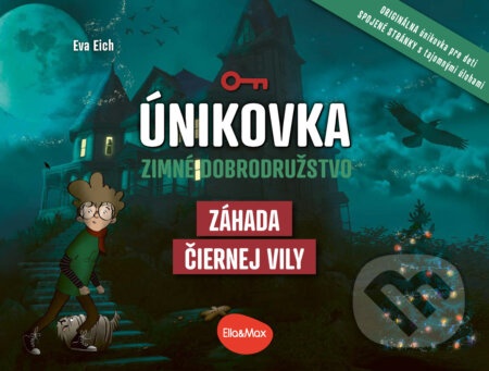 Únikovka – Zimné dobrodružstvo - Záhada čiernej vily - kniha z kategorie Hlavolamy