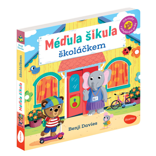 Méďula šikula školáček – obrázky s pohyblivými prvky