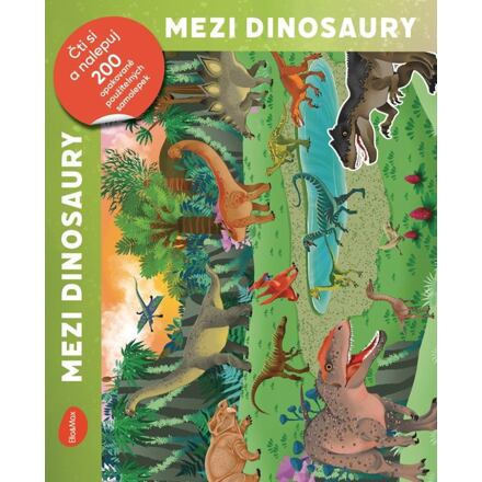 Čti a nalepuj – Mezi dinosaury