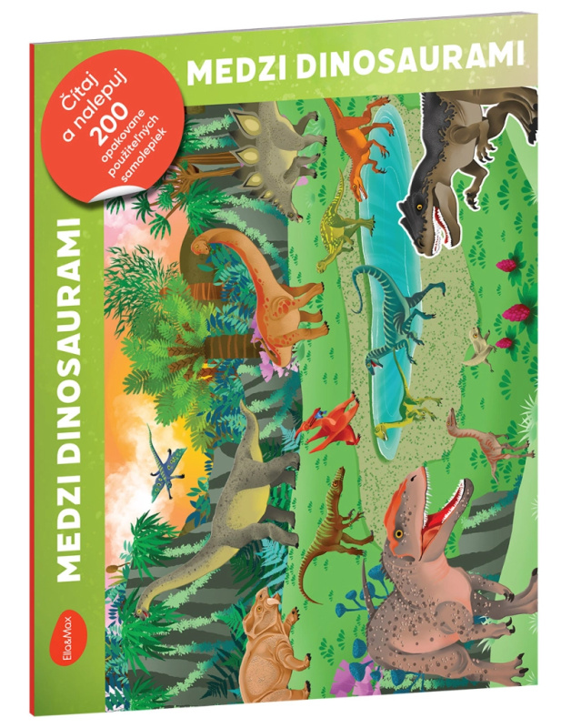 Čítaj a nalepuj: mezi dinosaury