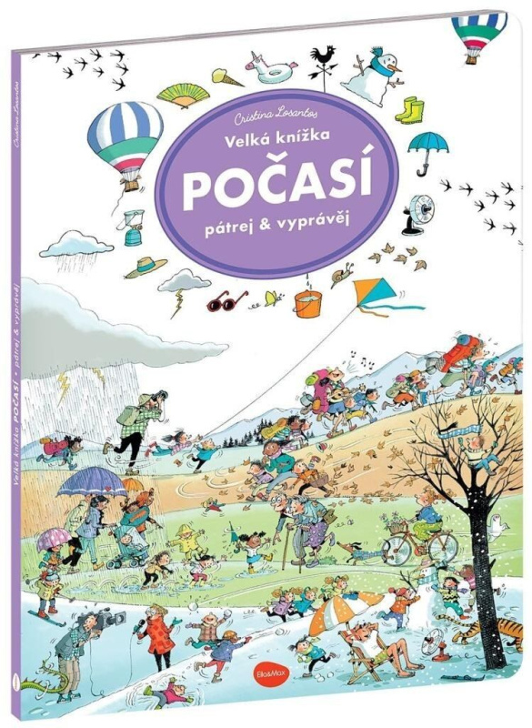 Velká knížka Počasí - Pátrej a vyprávěj