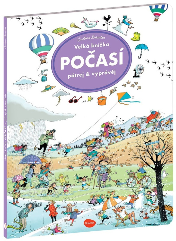 Velká knížka Počasí - Pátrej a vyprávěj