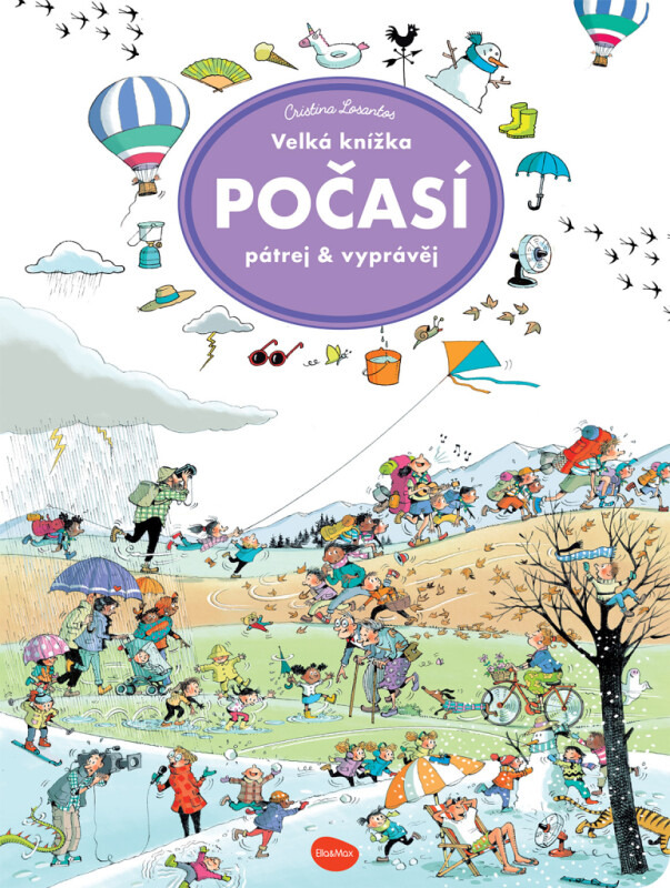 Velká knížka Počasí - Pátrej a vyprávěj