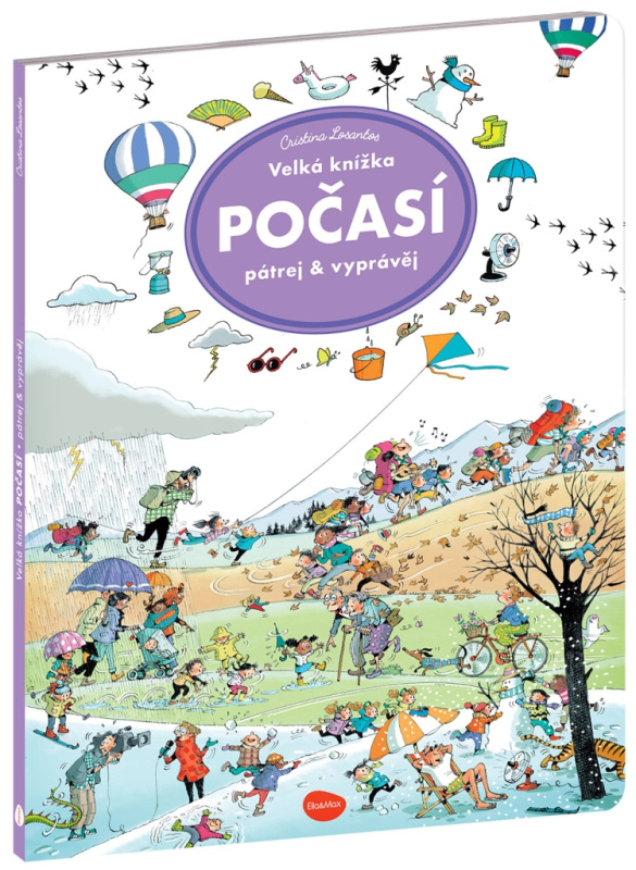 Velká knížka Počasí - Pátrej a vyprávěj