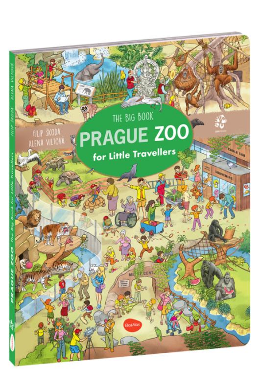 The Big Book ZOO PRAGUE for Little Travellers - Filip Škoda (ilustrátor), Alena Viltová - kniha z kategorie Naučné knihy