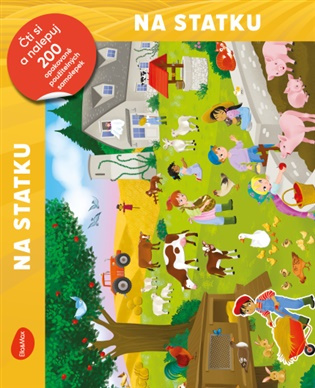 Čti a nalepuj – NA STATKU, kniha se samolepkami  Presco Group