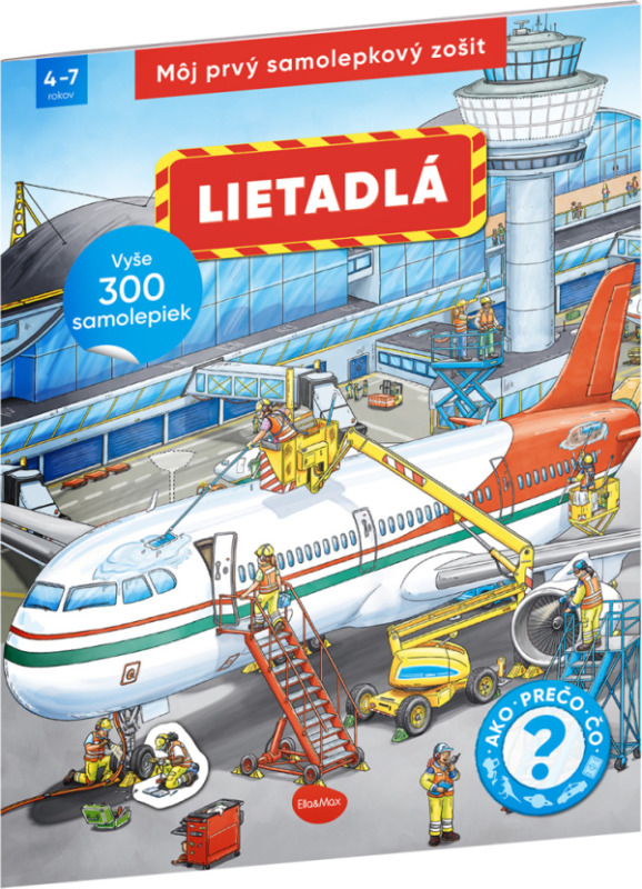Môj prvý samolepkový zošit – LIETADLÁ Presco Group