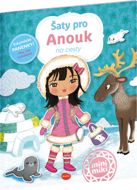 Na cesty: ŠATY PRO ANOUK – Kniha se samolepkami Presco Group