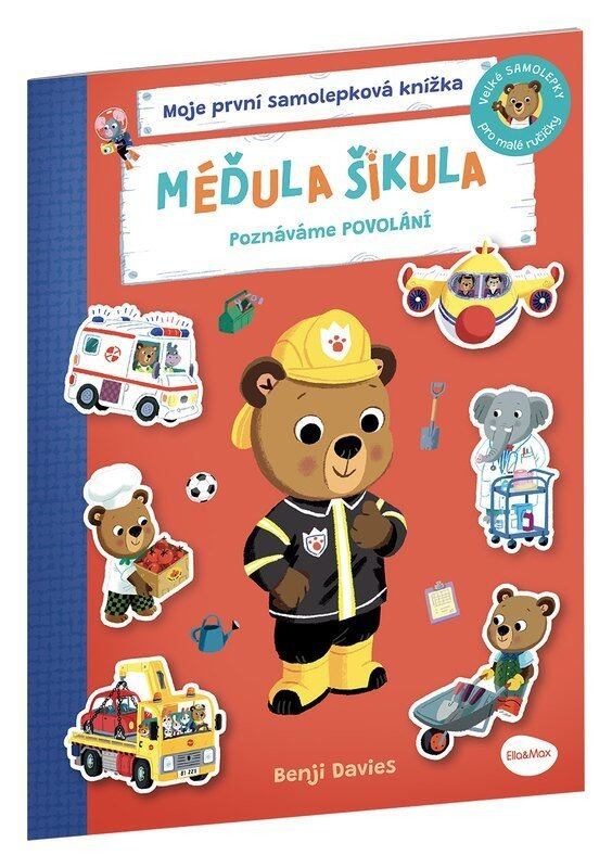 MÉĎULA ŠIKULA: POZNÁVÁME POVOLÁNÍ – Samolepková knížka Presco Group