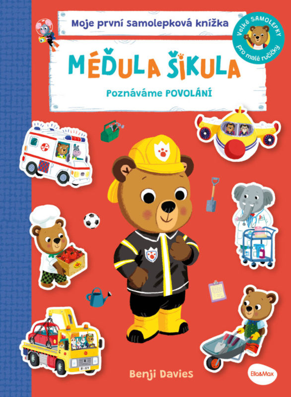 MÉĎULA ŠIKULA: POZNÁVÁME POVOLÁNÍ – Samolepková knížka Presco Group