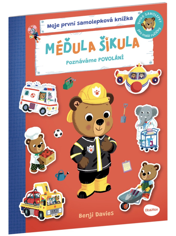MÉĎULA ŠIKULA: POZNÁVÁME POVOLÁNÍ – Samolepková knížka Presco Group