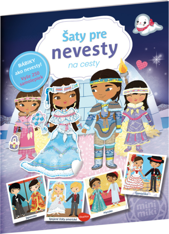 Na cesty: ŠATY PRE NEVESTY – Kniha se samolepkami Presco Group