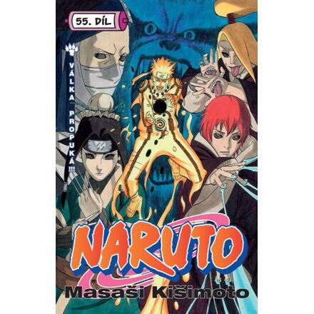 Naruto 55: Válka propuká - Masaši Kišimoto
