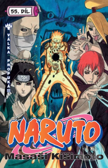 Naruto 55: Válka propuká - Masaši Kišimoto