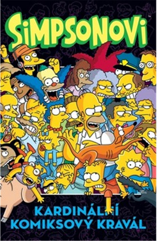 Simpsonovi - Kardinální komiksový kravál - kolektiv autorů
