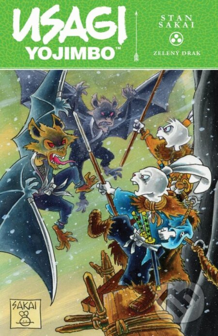 Usagi Yojimbo 38: Zelený drak - Stan Sakai