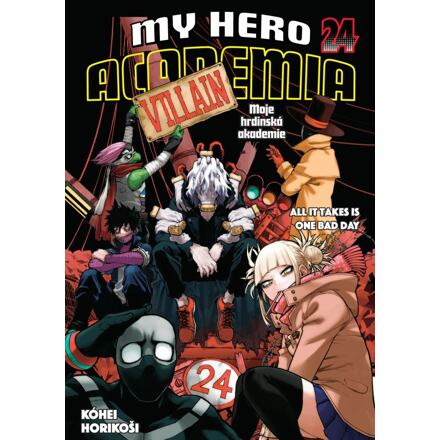 My Hero Academia - Moje hrdinská akademie 24: All it takes is one bad day - Kóhei Horikoši