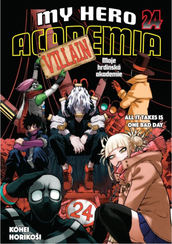 My Hero Academia - Moje hrdinská akademie 24: All it takes is one bad day - Kóhei Horikoši