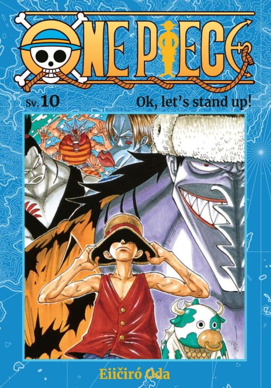 One Piece 10 - Ok, let´s stand up! - Eiichiro Oda - kniha z kategorie Komiksy