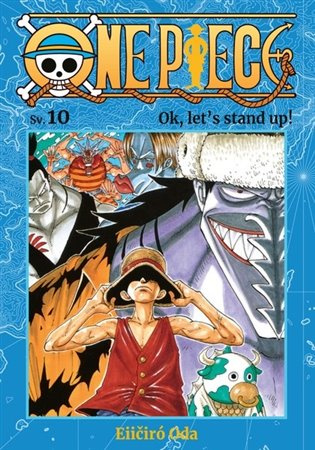 One Piece 10 - Ok, let´s stand up! - Eiichiro Oda - kniha z kategorie Komiksy