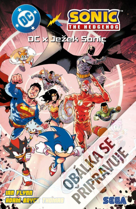 DC x Ježek Sonic - Ian Flynn, Adam Bryce Thomas (ilustrátor) - kniha z kategorie Komiksy