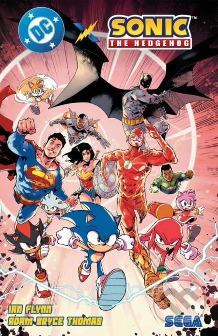 DC x Ježek Sonic - Ian Flynn, Adam Bryce Thomas (ilustrátor) - kniha z kategorie Komiksy
