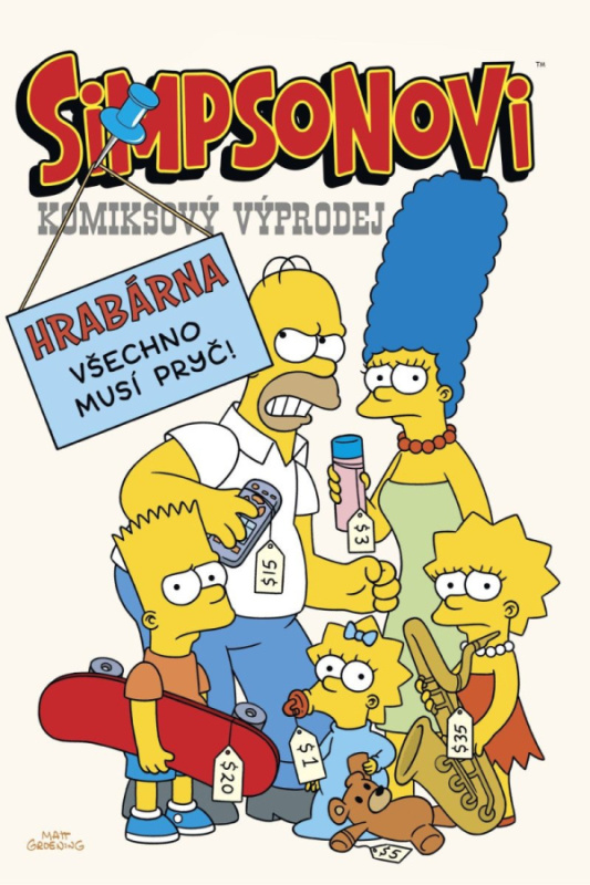 Simpsonovi - Komiksový výprodej - kniha z kategorie Komiksy