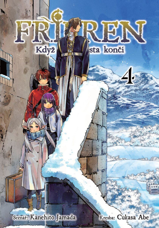 Frieren - Když jedna cesta končí 4 - Kanehito Yamada, Tsukasa Abe (ilustrátor) - kniha z kategorie Komiksy