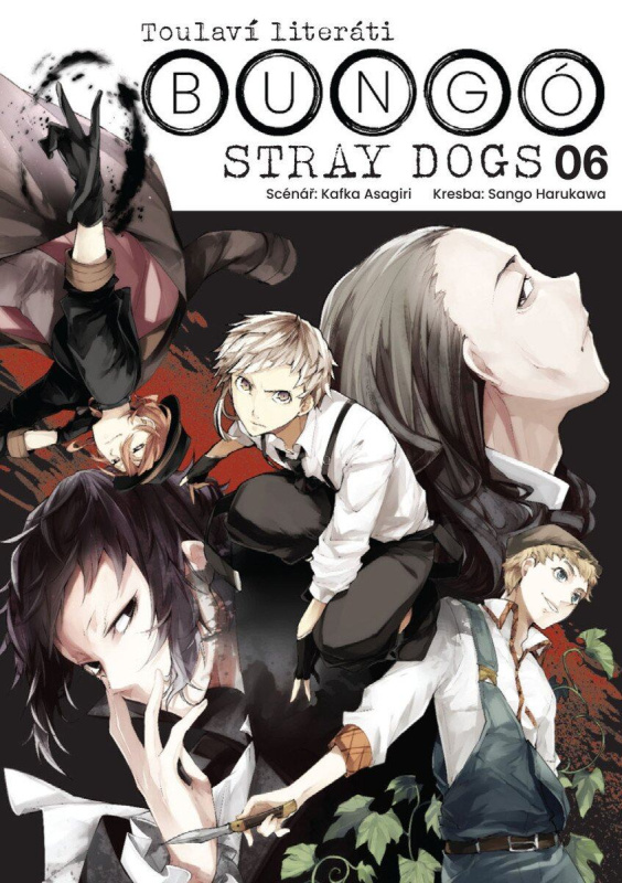 Bungó Stray Dogs - Toulaví literáti 6 - Kafka Asagiri - kniha z kategorie Komiksy