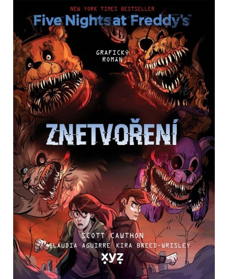 Five Nights at Freddy&apos;s: Znetvoření - grafický román - Scott Cawthon, Kira Breed Wrisley, Claudia Aguirre
