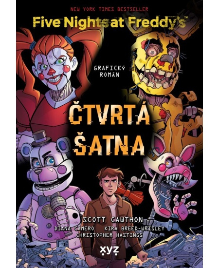Five Nights at Freddy&apos;s: Čtvrtá šatna (grafický román) - Scott Cawthon